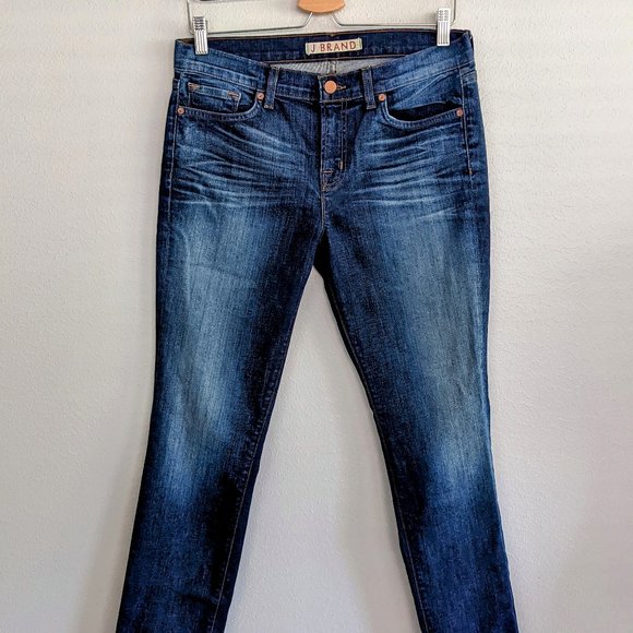 J Brand Denim - J BRAND BLUE BLEND SKINNY LEG PURE 811C032 DENIM JEANS PANTS SZ 30 HERITAGE